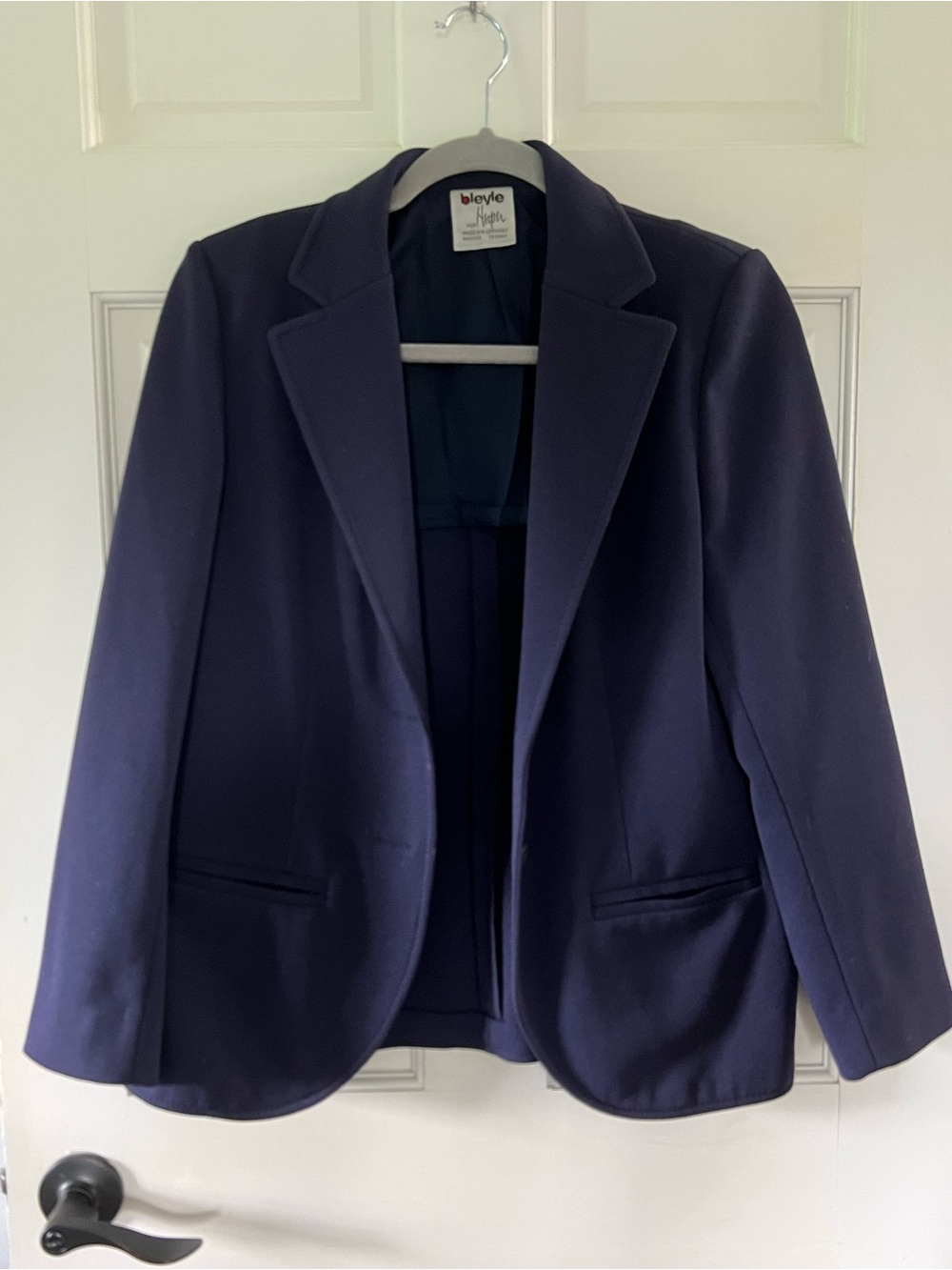 Elevated Navy Women’s Blazer Jacket by Bleyle